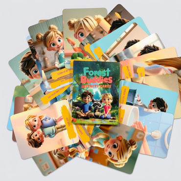 Forest Buddies™ Activity Cards  20 Magical Cards to Build Healthy Habits in Kids Ages 3–6